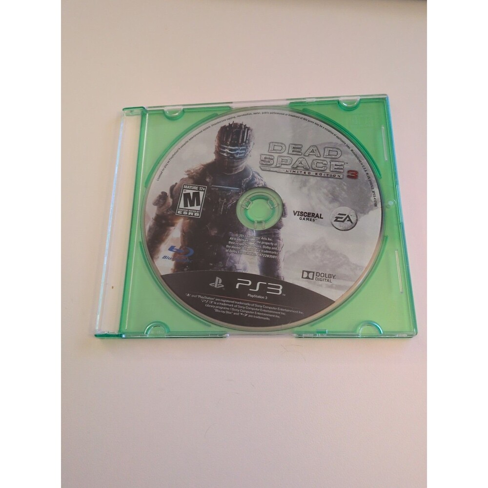 Dead Space 3 Limited Edition PS3 PlayStation 3 Disc Only Tested Works